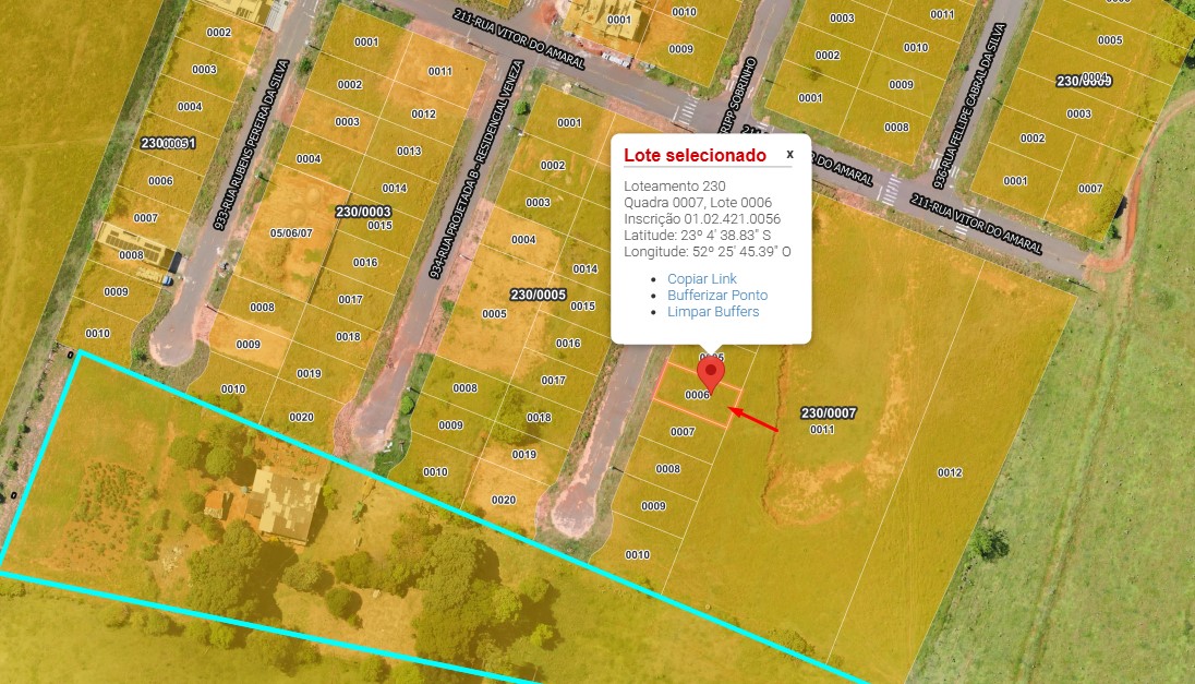 Rua Antenor Gripp Sobrinho - Q7 - L6 - Residencial Veneza